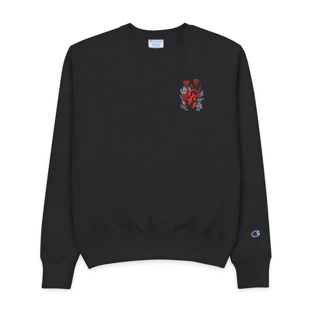 Heart of Roses Men's Champion Crewneck Sweatshirt