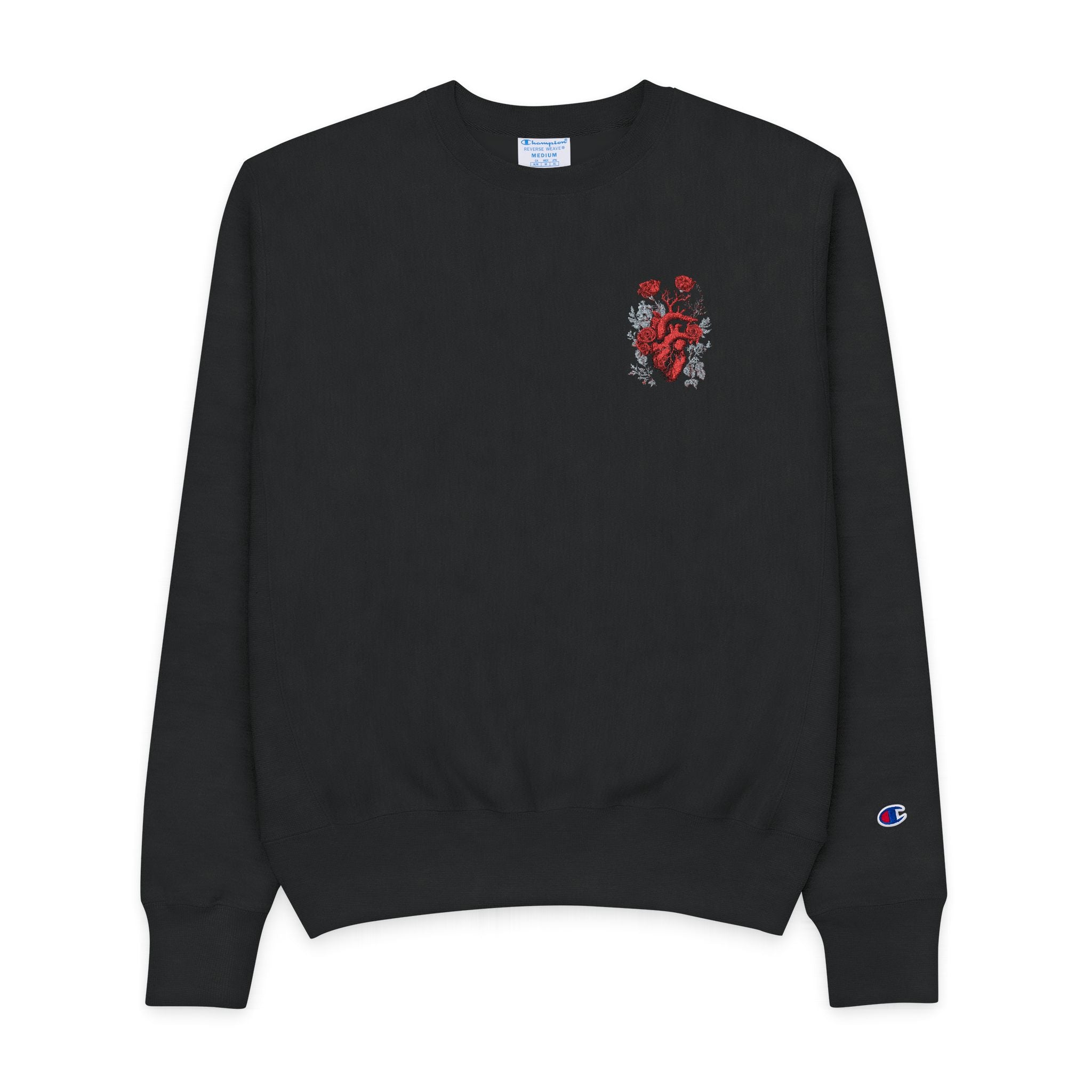 Heart of Roses Men's Champion Crewneck Sweatshirt