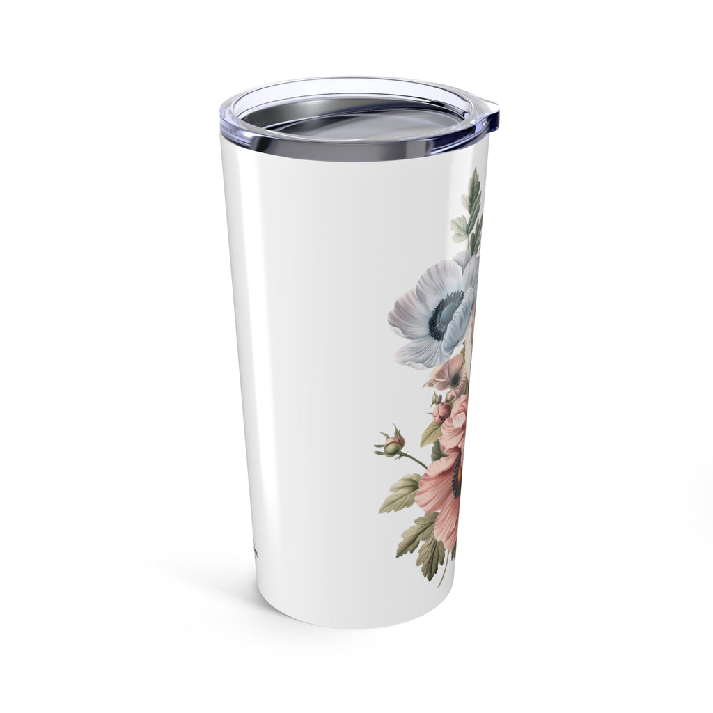 Floral Insulated Tumbler, 20oz Travel Mug