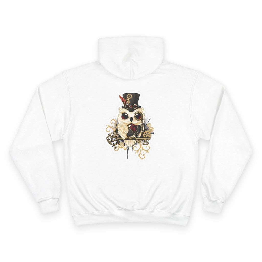 Owl Design Hooded Sweatshirt