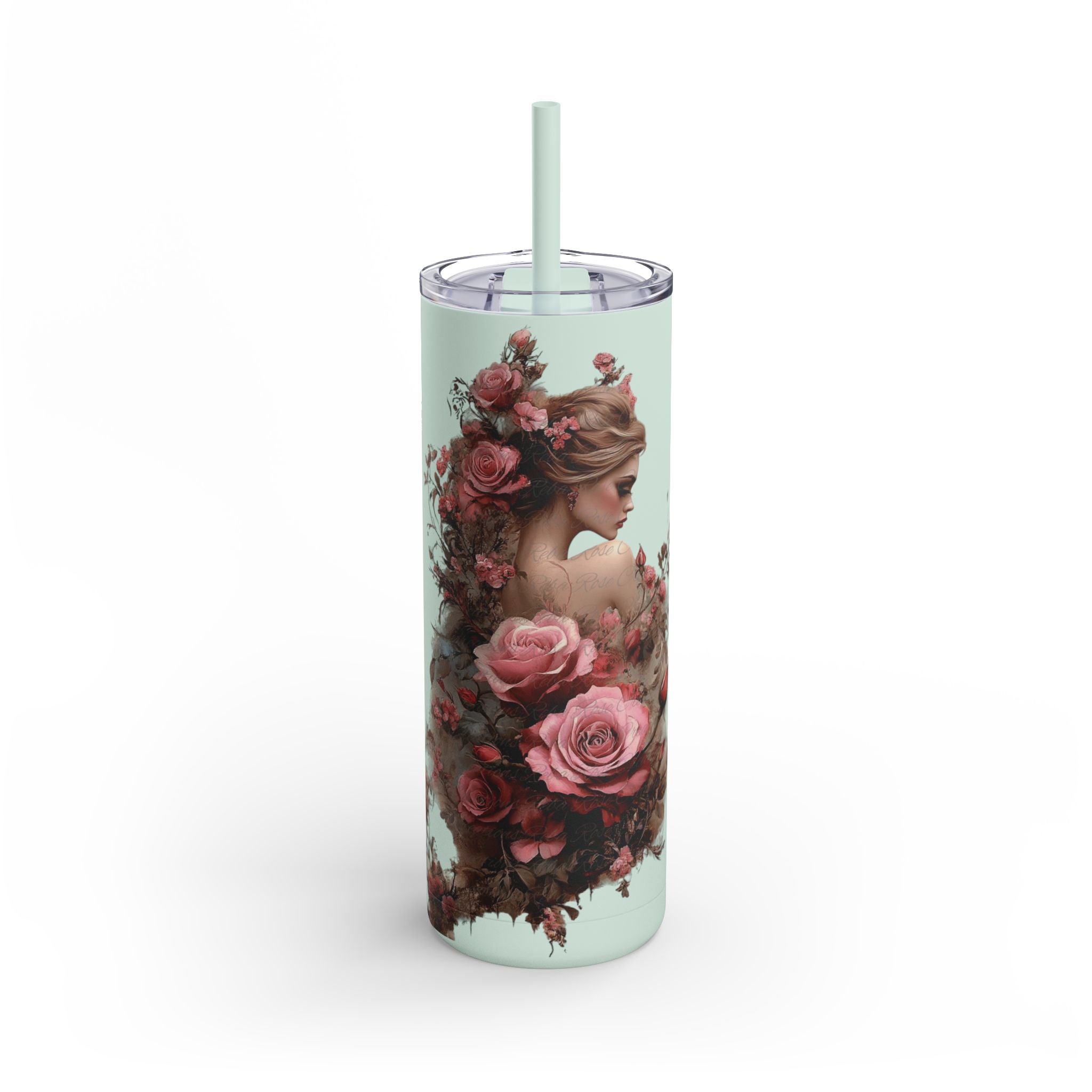 Lady of the roses tumbler 20oz